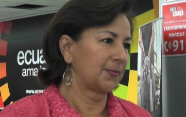 (Video) Mercedes León: por ahora no se ejecutarán obras de salud en la Provincia de Loja