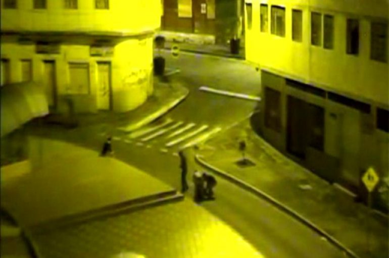 (Vídeo) Cámaras video vigilancia frustran robo a ciudadano.