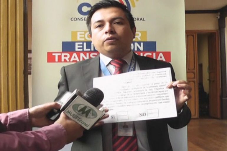 (Video) Este 19 de febrero los ciudadanos también  decidirán por el SI O NO de la Consulta Popular sobre paraísos fiscales