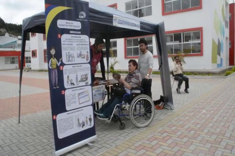 (Video) 63 personas con discapacidad que forman parte de la campaña “Tienen Derecho a Votar”, recibirán movilización gratuita este domingo.