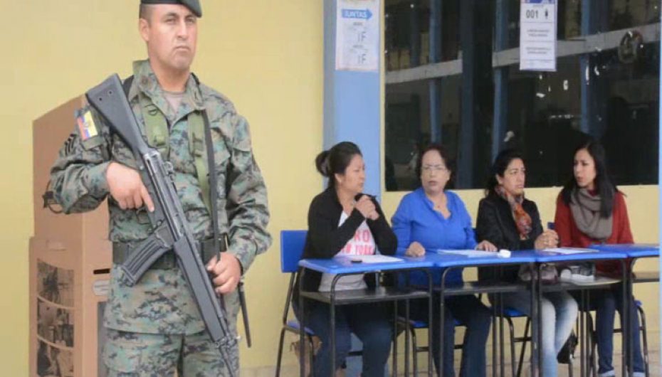 (Video) Presentan plan de contingencia que se aplicará el día de las elecciones.