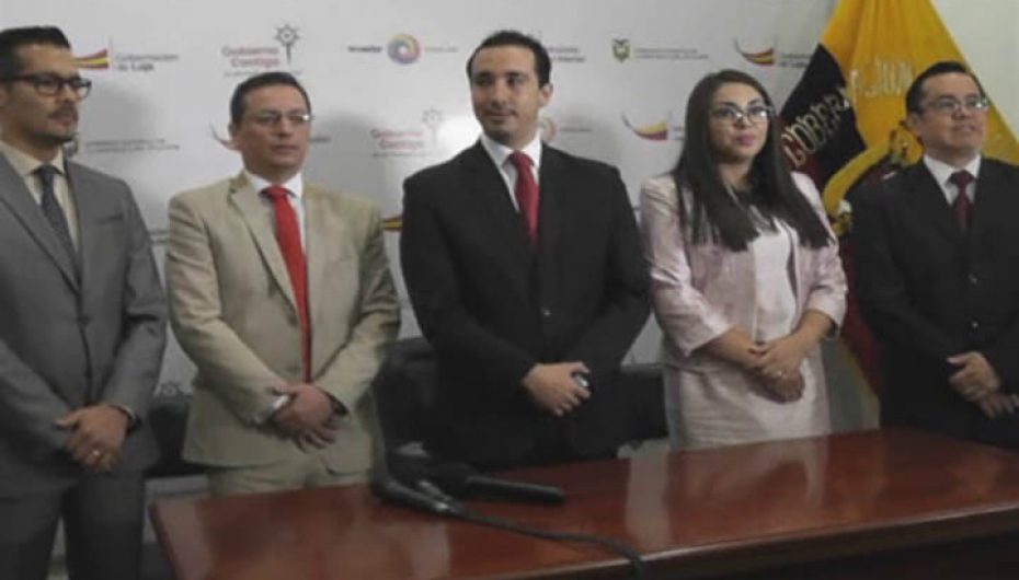 (Video) Gobernador de la provincia de Loja posesionó a su nuevo equipo de trabajo.
