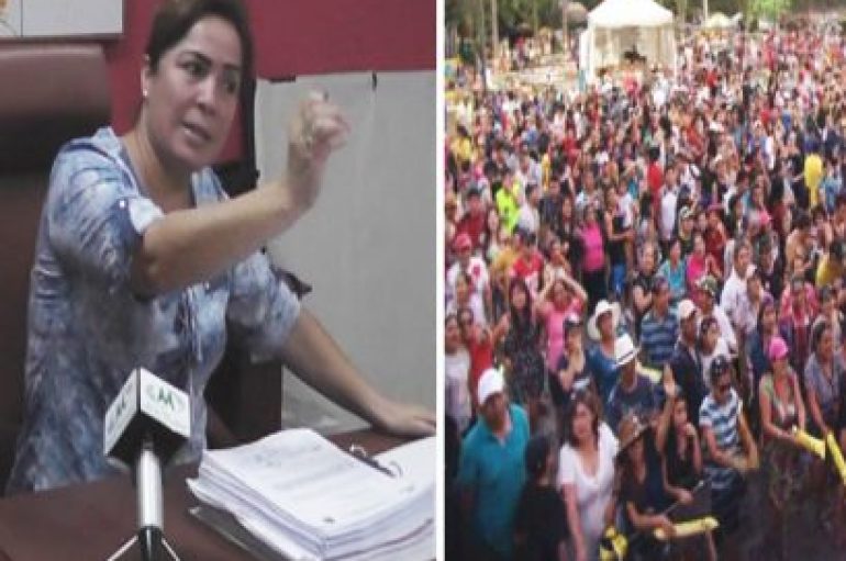 (Video) Alcaldesa de Catamayo asume que los eventos por carnaval registraron pérdidas