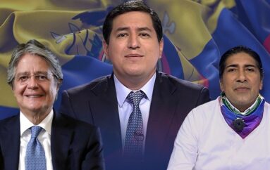 Con más del 97% de votos escrutados, Arauz espera a su contendiente entre Lasso y Pérez, para segunda vuelta