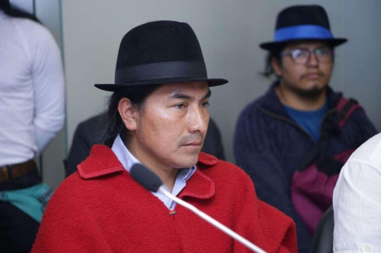 El pedido de Leonidas Iza tras declaraciones la Posta XXX