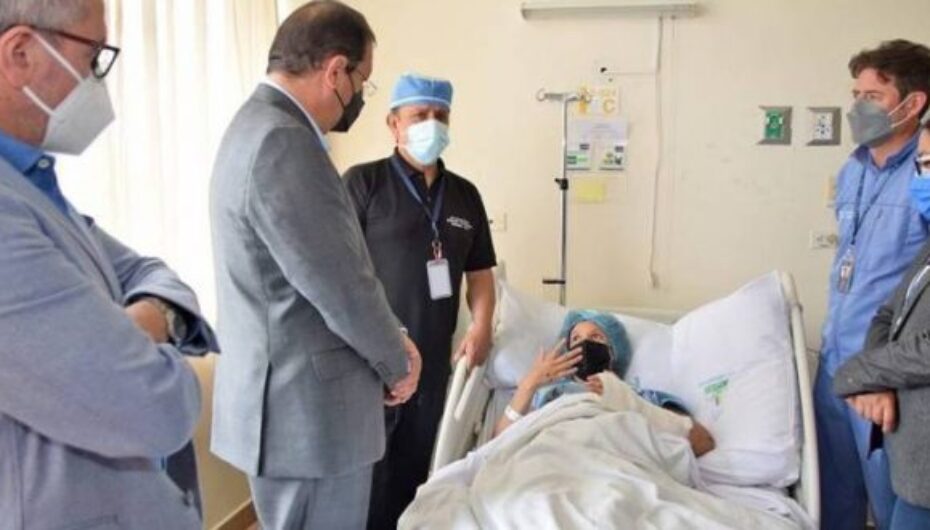 Venezolana sobrevivió a deslave en Ecuador con 8 meses de gestación