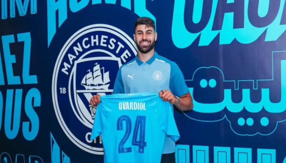 El Manchester City oficializó a su Pep Gvardiol￼