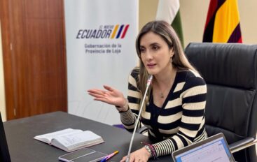 Gobernadora de Loja encabezó reunión interinstitucional para reforzar la seguridad fronteriza