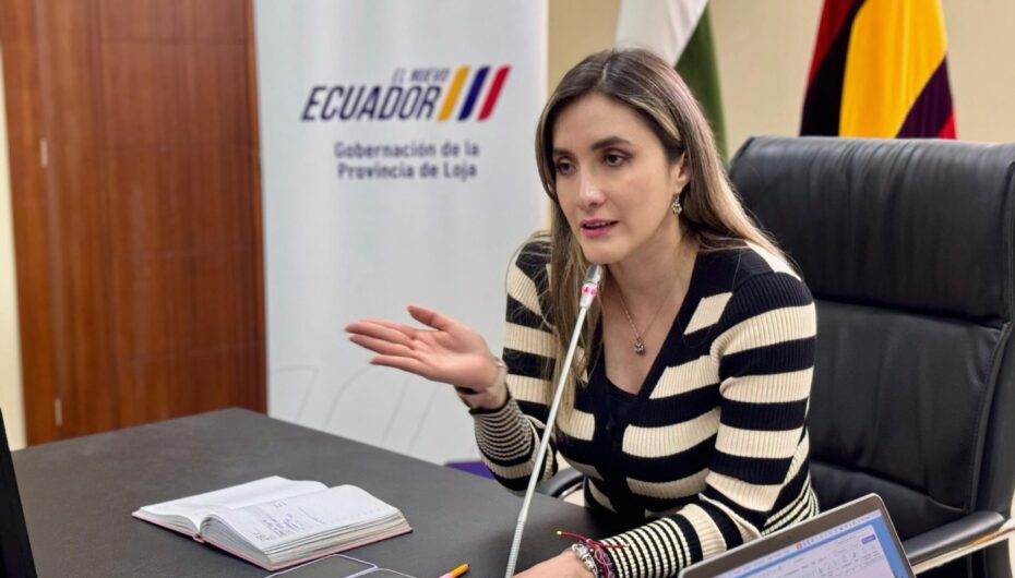 Gobernadora de Loja encabezó reunión interinstitucional para reforzar la seguridad fronteriza